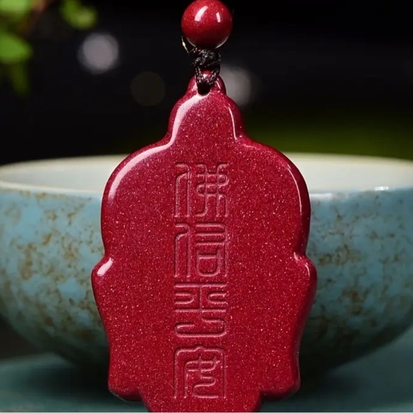 Cinnabar Buddha - Picture 2 of 7